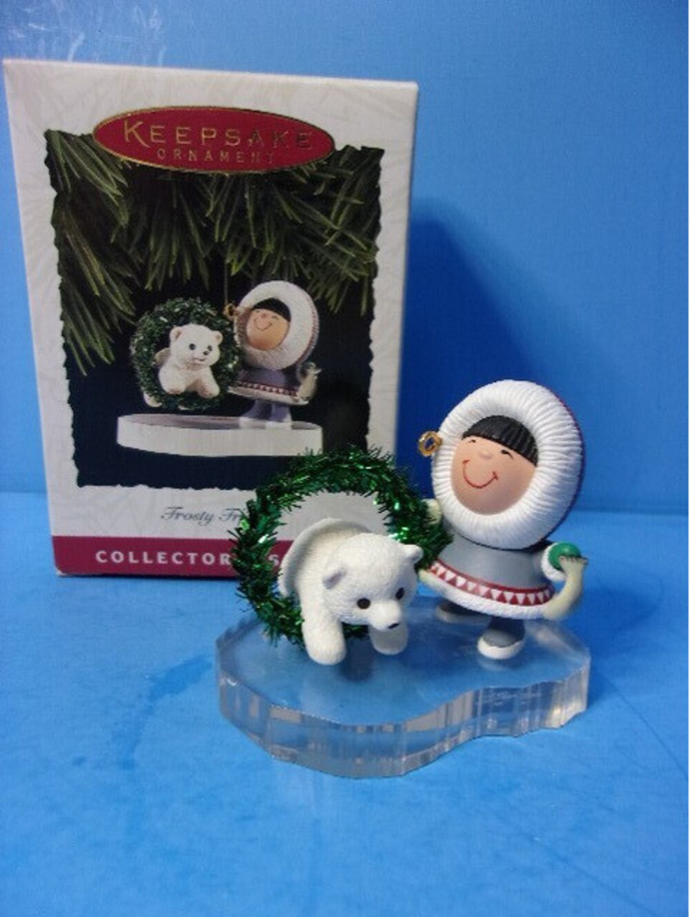 Hallmark Keepsake FROSTY FRIENDS 1994 Christmas Ornament Series #15 Polar Bear